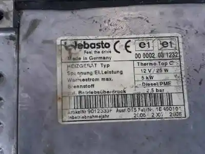 Автозапчастина б/у повне нормальне опалення для audi q7 (4l) 3.0 v6 24v tdi посилання на oem iam 4e490104  9012339f