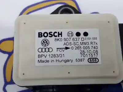 Second-hand car spare part sensor for audi q5 3.0 v6 24v tdi oem iam references 8k0907637d  0265005740