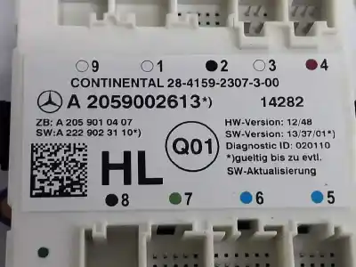 Автозапчасти б/у закрытый распределительный щит за clase c clase c lim. 2.1 cdi ссылки oem iam a2059002613  