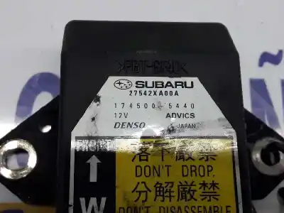 Peça sobressalente para automóvel em segunda mão sensor por subaru tribeca (b9) 3.6 (wxf) referências oem iam 27542xa00a  1745005440 advics denso
