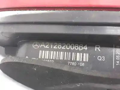 Second-hand car spare part right tailgate light for clase c clase e lim. 2.1 cdi oem iam references a2128200864  a2128200864r