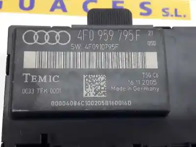 Pezzo di ricambio per auto di seconda mano quadro di chiusura per audi a6 berlina 3.0 v6 24v tdi riferimenti oem iam 4f0959795f