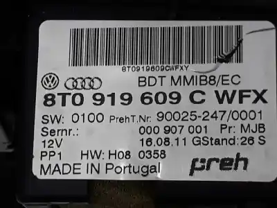Автозапчасти б/у многофункциональное управление за audi a4 b8 avant (8k5) 2.7 tdi ссылки oem iam 8t0919609c  8t0919609c