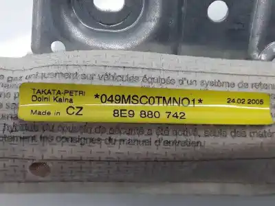 Автозапчасти б/у передняя правая подушка безопасности за audi a4 b7 avant (8ed) 2.0 tdi 16v ссылки oem iam 8e9880742  8e9880742