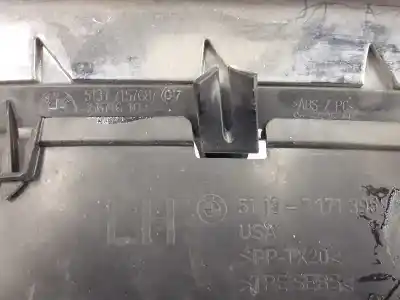 Second-hand car spare part front grille for bmw x5 3.0 turbodiesel oem iam references 51137171395  51137171395