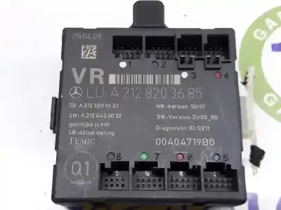Second-hand car spare part central locking pump for clase c clase e lim. 2.1 cdi oem iam references a2128203685  a2124423032
