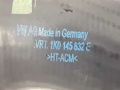 Автозапчасти б/у трубка промежуточного охладителя за seat leon 2.0 tdi ссылки oem iam 1k0145832e  1k0145832e Автозапчасти б/у трубка промежуточного охладителя за seat leon 2.0 tdi ссылки oem iam 1k0145832e  1k0145832e