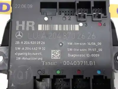 Автозапчасти б/у закрытый распределительный щит за clase c clase c berlina 3.0 cdi ссылки oem iam a2048702626