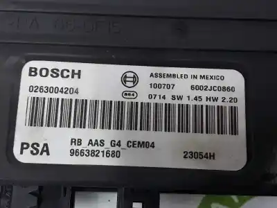 Автозапчасти б/у проверьте блок управления за citroen c3 picasso (sh_) 1.4 vti 95 ссылки oem iam 9663821680  0263001204