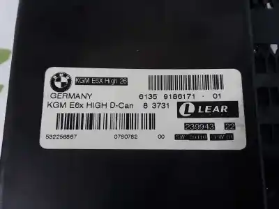 Second-hand car spare part gateway control unit for bmw serie 5 touring (e61) 530d oem iam references 61359186171  kgm e6x high d-can