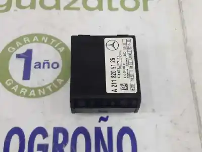 Second-hand car spare part electronic module for clase c clase c berlina 2.2 cdi oem iam references a2118209126  a2118209126