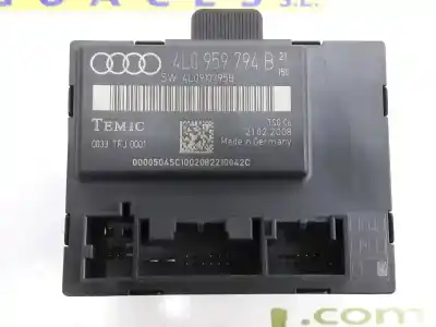 Автозапчасти б/у закрытый распределительный щит за audi q7 (4l) 3.0 tdi (176kw) ссылки oem iam 4l0959794b  4l0959794b