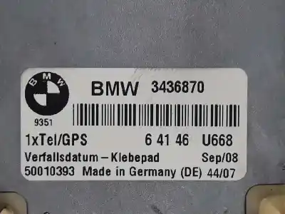 Peça sobressalente para automóvel em segunda mão antena por bmw x3 (e83) 2.0 sd referências oem iam 65203436864  3436870