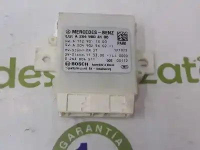 Peça sobressalente para automóvel em segunda mão centralina do motor por clase c clase c lim. 2.1 cdi referências oem iam a2049004106