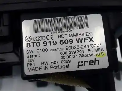 Автозапчасти б/у многофункциональное управление за audi a5 (8t3) 2.7 tdi ссылки oem iam 8t0919609wfx  90025244