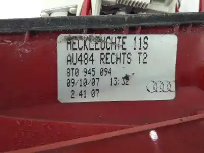 Автозапчасти б/у правый задний фонарь за audi a5 (8t3) 2.7 tdi ссылки oem iam 8t0945094  8t0945094