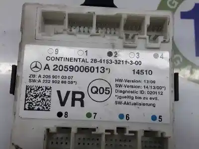 Автозапчасти б/у закрытый распределительный щит за clase c clase c lim. 2.1 cdi ссылки oem iam a2059006013  2841533211300