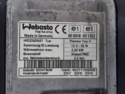 Автозапчастина б/у повне нормальне опалення для land rover range rover (lm) 3.6 td v8 посилання на oem iam lr041254  9004760m