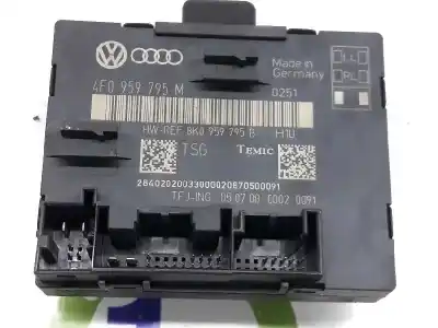 Автозапчасти б/у закрытый распределительный щит за audi q7 (4l) v6 3.0 tdi (176kw) ambiente ссылки oem iam 4f0959795m  4f0959795m