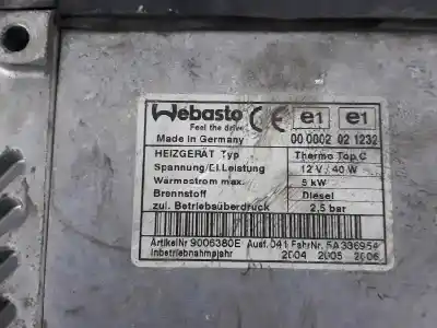 Tweedehands auto-onderdeel volledige normale verwarming voor bmw serie 7 3.0 turbodiesel oem iam-referenties 64128386068 64128386068 