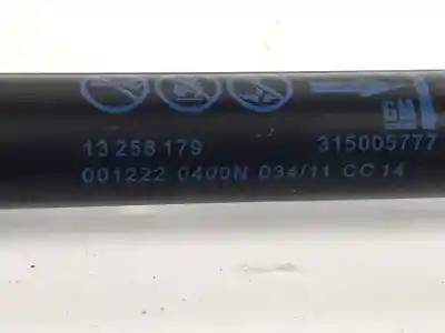 Автозапчастина б/у амортизаторі багажника/дверей для opel astra j (p10) 1.7 cdti (68) посилання на oem iam 13258179  001222 0400n