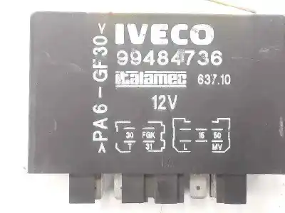 Second-hand car spare part electronic module for iveco daily caja cerrada 2.3 d oem iam references 99484736  