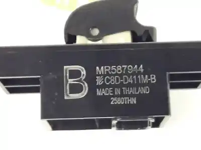 Peça sobressalente para automóvel em segunda mão botão / interruptor elevador vidro dianteiro direito por mitsubishi asx (ga0) desde 06/2010 1.8 di referências oem iam mr587944  mr587944