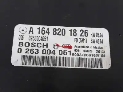Second-hand car spare part power management control unit for clase c clase r 3.0 cdi oem iam references a1648201826  1648201826