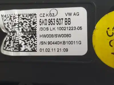Автозапчастина б/у управління рульмом для volkswagen golf vi variant (aj5) 1.6 tdi dpf посилання на oem iam 5k0953513k  5k0953513k