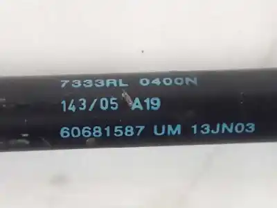 Автозапчастина б/у амортизаторі багажника/дверей для alfa romeo gt (937_) 1.9 jtd (937cxn1b) посилання на oem iam 60681587  7333rl 0400n