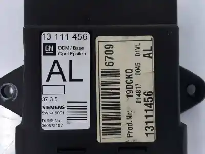 Автозапчасти б/у закрытый распределительный щит за opel vectra c (z02) 2.2 dti 16v (f69) ссылки oem iam 13111456  13111456