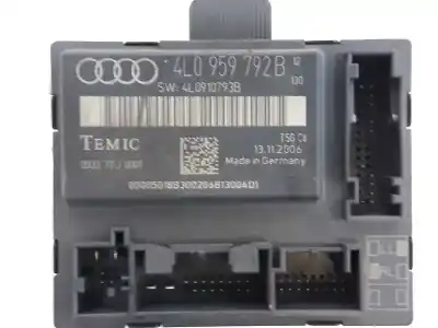 Автозапчастина б/у щит закр для audi q7 (4l) 3.0 v6 24v tdi посилання на oem iam 4l0959792b  4l0959792b