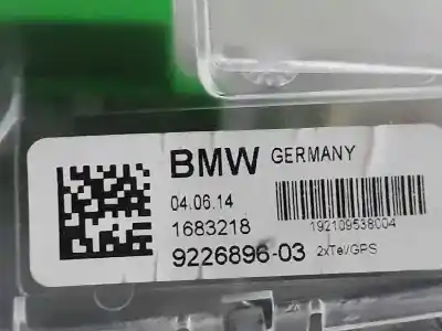 Pezzo di ricambio per auto di seconda mano antenna per bmw serie 1 berlina 5p (f20) 2.0 116d riferimenti oem iam 9226896  65209226896