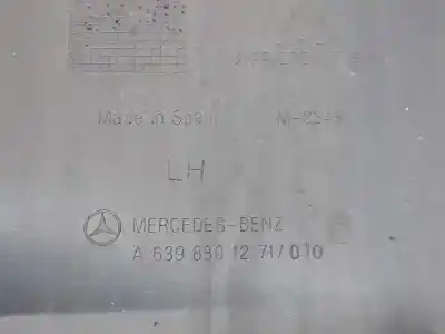 Автозапчастина б/у правий задній бампер для clase c vito mixto 06.2003 2.1 cdi посилання на oem iam a6398801271  63988012719b51