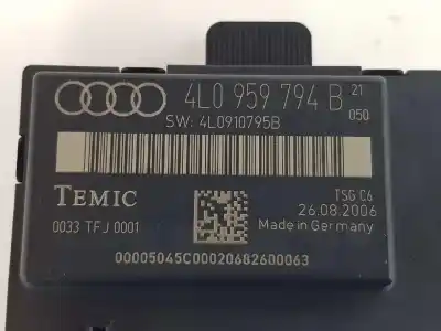 Second-hand car spare part central locking pump for audi q7 (4l) 3.0 v6 24v tdi oem iam references 4l0959794b  4l0959794b