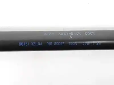 Second-hand car spare part tailgate gas strut for nissan pulsar fastback (c13) 1.5 dci oem iam references 904513zl0a  904513zl0a