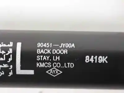 Second-hand car spare part tailgate gas strut for renault koleos 2.0 dci diesel fap oem iam references 90451jy00a  90451jy00a