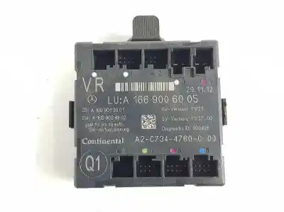 Second-hand car spare part central locking pump for clase c clase m 2.1 cdi oem iam references a1669006005