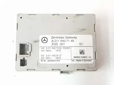 Tweedehands auto-onderdeel gateway-besturingseenheid voor mercedes-benz cls (c219) cls 350 (219.357) oem iam-referenties a2115407145