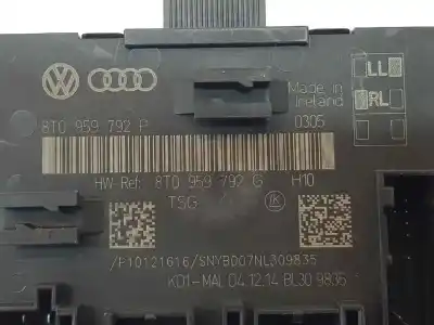 Автозапчасти б/у закрытый распределительный щит за audi a5 cabriolet (8f7) 2.0 tdi ссылки oem iam 8t0959792p  8t0959792p