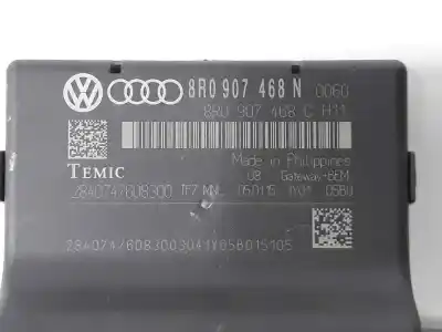 Автозапчасти б/у блок управления шлюзом за audi a5 cabriolet (8f7) 2.0 tdi ссылки oem iam 8r0907468n  8r0907468n