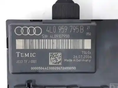 Автозапчасти б/у закрытый распределительный щит за audi q7 (4l) 3.0 v6 24v tdi ссылки oem iam 4l0959795b  0033tfj0001