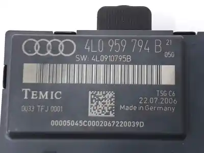 Second-hand car spare part central locking pump for audi q7 (4l) 3.0 v6 24v tdi oem iam references 4l0959794b  0033tfj0001