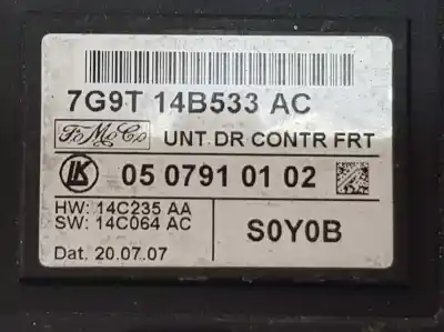 Автозапчасти б/у закрытый распределительный щит за ford smax 1.8 tdci ссылки oem iam 7g9t14b533ac  0507910102