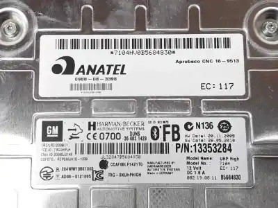 Second-hand car spare part hands free module for opel astra j gtc 2.0 16v cdti oem iam references 13353284  13353284