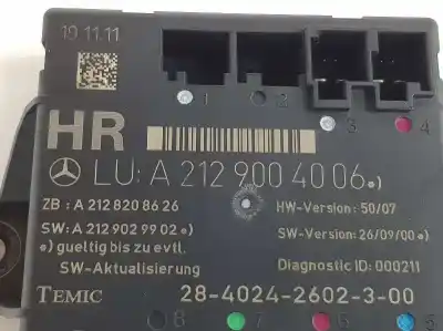 Автозапчастина б/у щит закр для clase c clase c familiar 2.1 cdi посилання на oem iam a2129004006