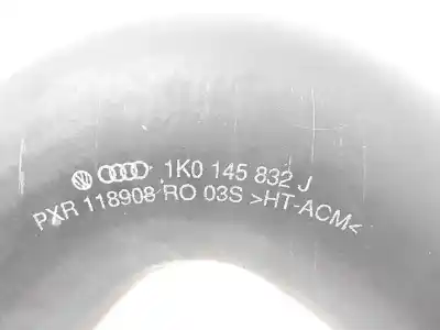 Автозапчастина б/у труба інтеркулера для audi tt (8j3/8j9) 1.8 tfsi coupe 160 cv / 118 kw посилання на oem iam 1k0145832j Автозапчастина б/у труба інтеркулера для audi tt (8j3/8j9) 1.8 tfsi coupe 160 cv / 118 kw посилання на oem iam 1k0145832j