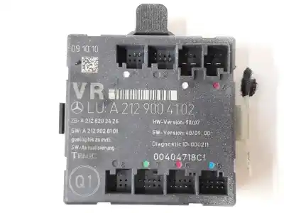 Second-hand car spare part central locking pump for clase c clase e lim. 2.1 cdi oem iam references a2129004102  00404718c1