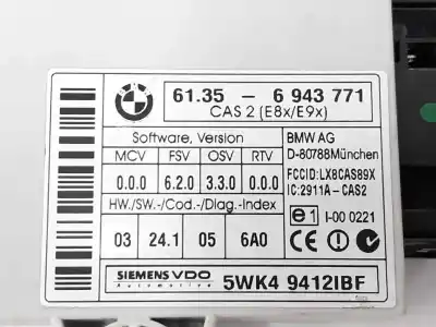 Second-hand car spare part bsi control unit for bmw 3 (e90) 320 d oem iam references 61356943771  61356943771