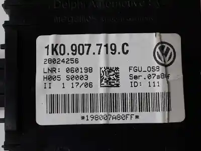 Peça sobressalente para automóvel em segunda mão módulo eletrônico por audi a3 (8p) 1.9 tdi ambiente referências oem iam 1k0907719c  1k0907719c Peça sobressalente para automóvel em segunda mão módulo eletrônico por audi a3 (8p) 1.9 tdi ambiente referências oem iam 1k0907719c  1k0907719c